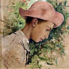 Show Child with a Hat, (Artist's Son Edhem), 1897 details