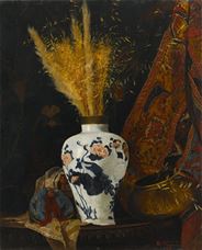 Show Flowers in a Vase, 1876 details