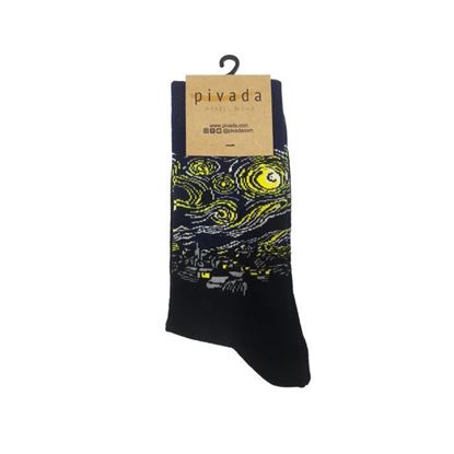 Van Gogh - Yıldızlı Gece - II - Çorap