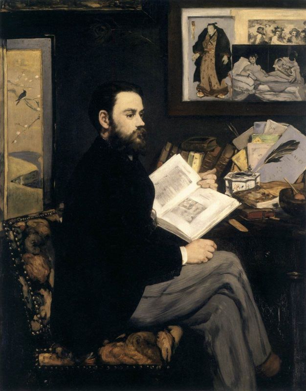 Picture for Emile Zola, 1868