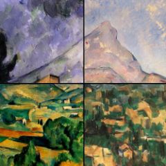 Sainte-Victoire Dağı - Paul Cézanne picture