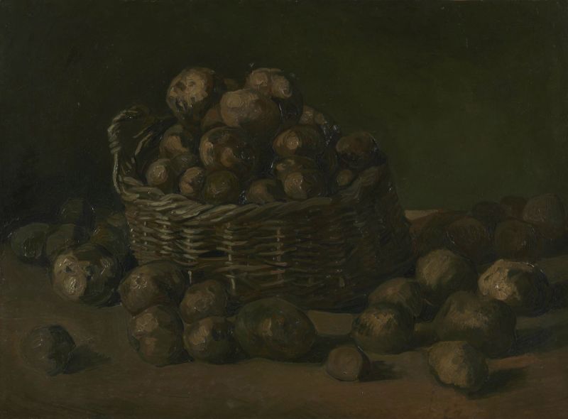 Picture for Basket of Potatoes, 1885