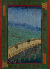 Show Köprüde Yağmur (Hiroshige’den esinle), 1887 details