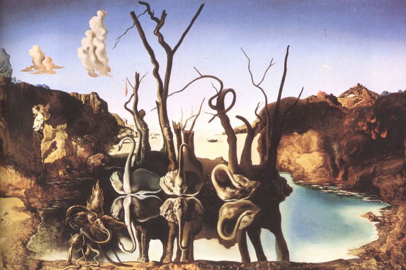 Picture for Swans Reflecting Elephants, 1937