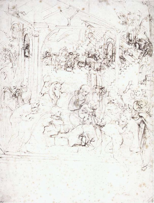 Picture for Study for The Adoration of the Magi, 1481