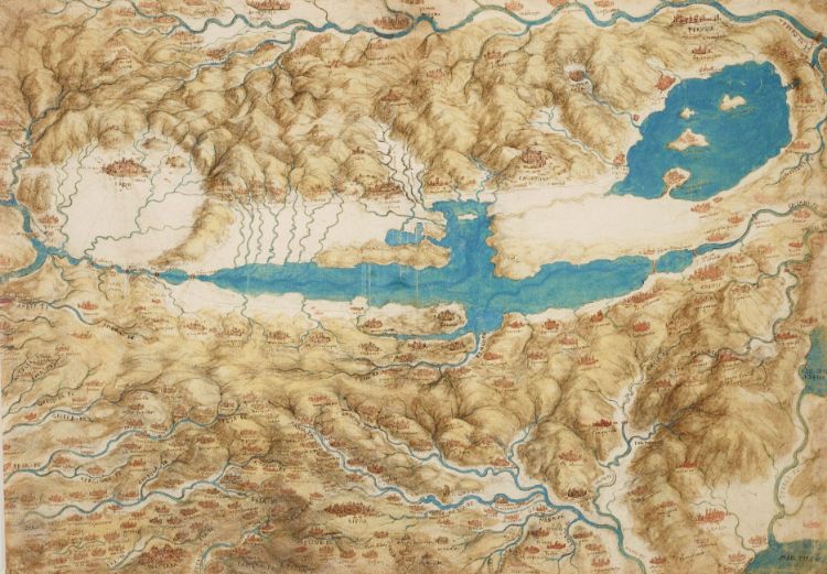 Kuşbakışı Val Di Chiana, 1503-1504 dolayları picture