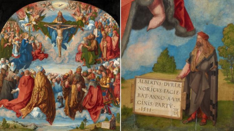 Üçlemenin Tapınması, 1511 picture