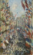 Show The Rue Montorgueil in Paris. Celebration of 30 June 1878, 1878 details