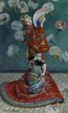Show Camille Monet in Japanese Costume, 1876 details