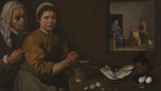 Show Marta ve Meryem’in Evinde İsa, 1618 dolayları details