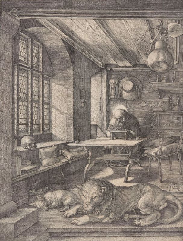 Aziz Hieronymus Çalışma Odasında, 1514 resmi