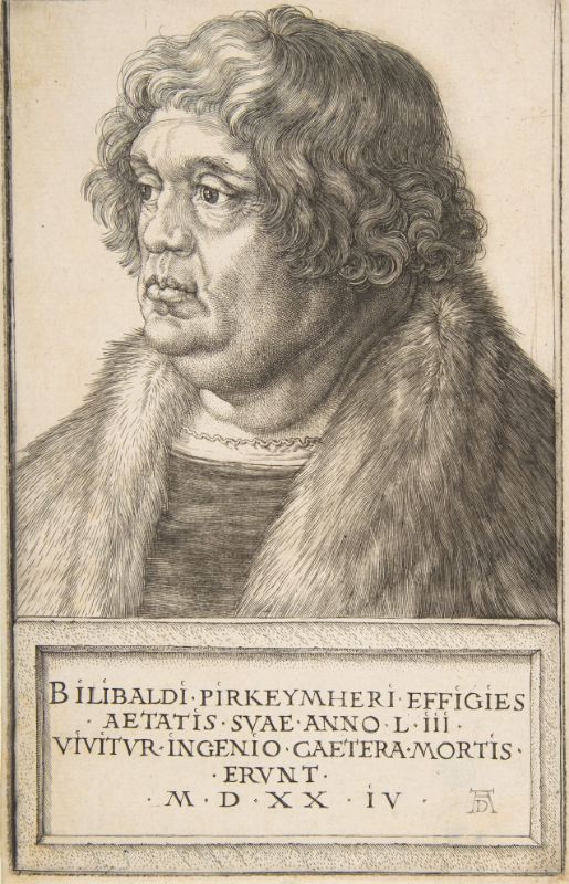 Willibald Pirckheimer, 1524 resmi