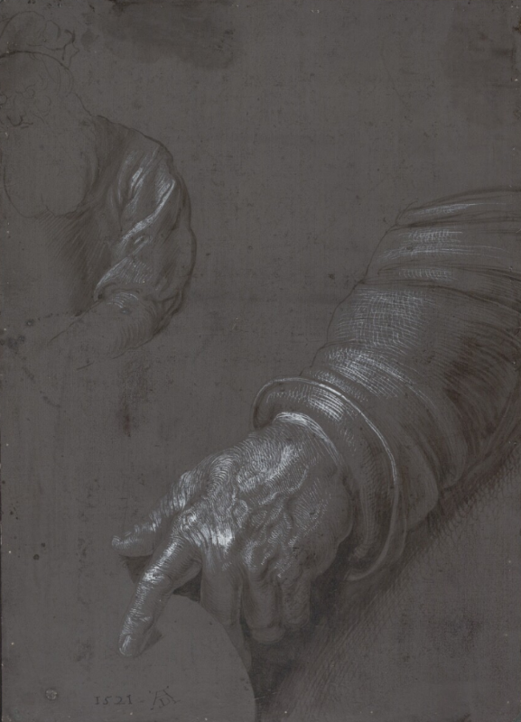 Picture for Aziz Hieronymus'un Kolu İçin Çalışma, 1521