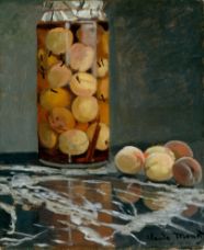 Show Jar of Peaches, c.1866 details