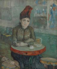 Show Agostina Segatori Cafe Tambourin’de Otururken, 1887 details