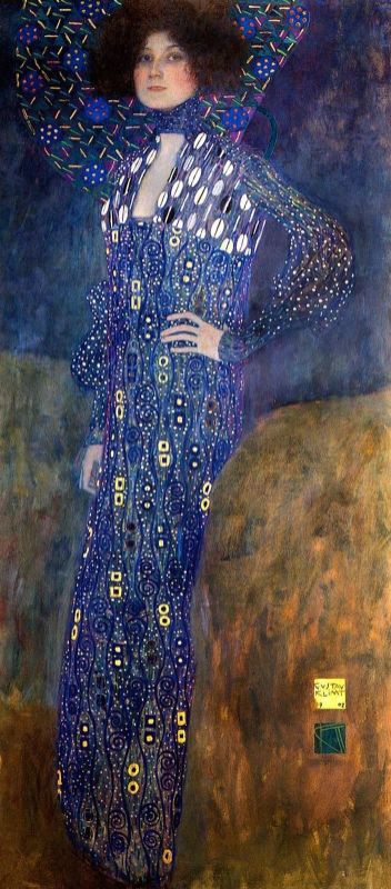 Emilie Flöge’nin Portresi, 1902 resmi