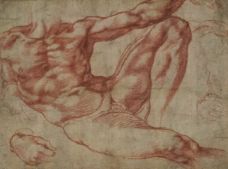 Show Study for The Creation of Man, 1511 details