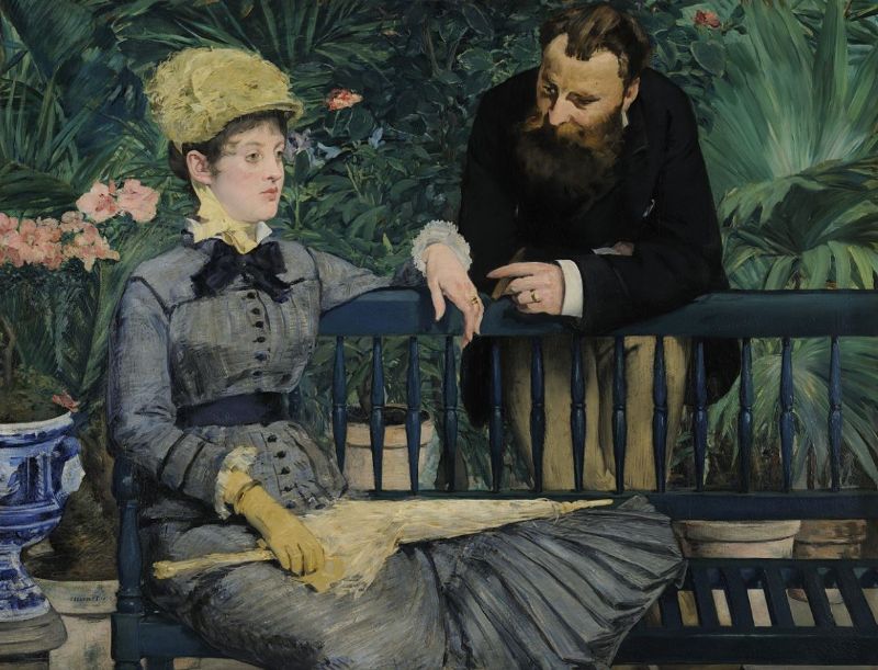 Picture for In the Conservatory, 1878-1879