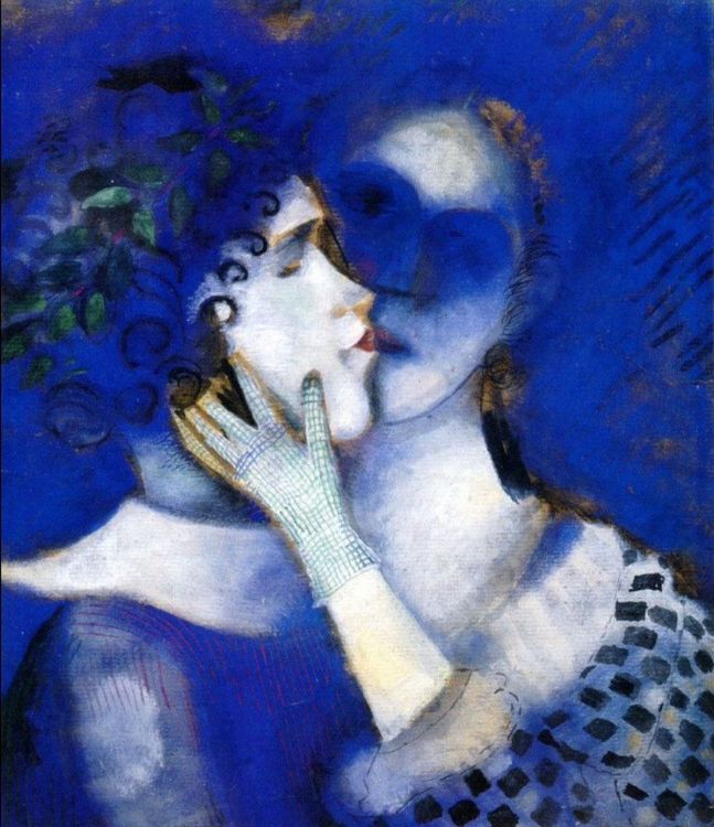 Marc Chagall, Mavi Aşıklar, 1914 picture