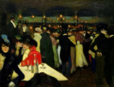 Show Le Moulin de la Galette, 1900 details