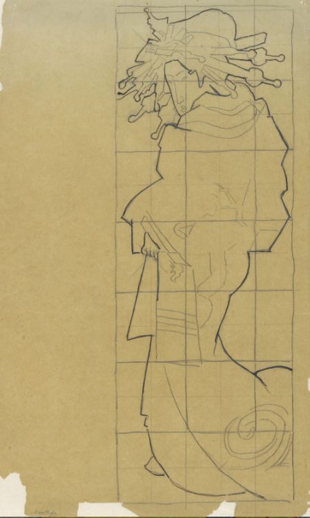 Oiran (Keisai Eisen’den esinle), 1887 picture