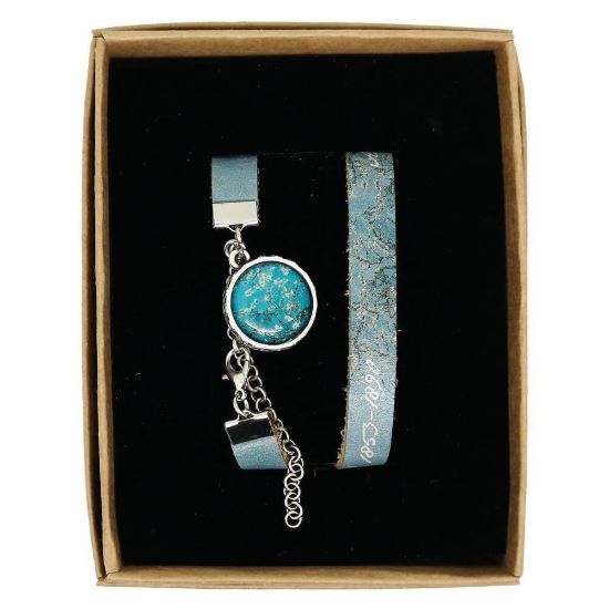 Van Gogh - Çiçek Açan Badem Ağacı - Deri Bileklik