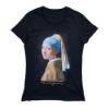 Picture of Vermeer  - Girl with a Pearl Earring - T-Shirt