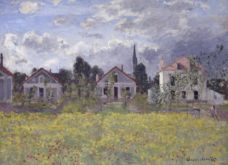 Show Houses at Argenteuil, 1873 details