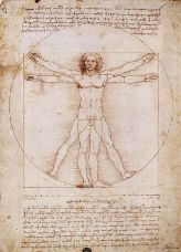 Vitruvius Adamı, 1490 dolayları