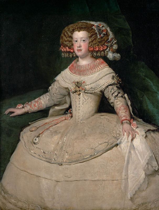 Infanta Maria Teresa, 1652-1653 resmi