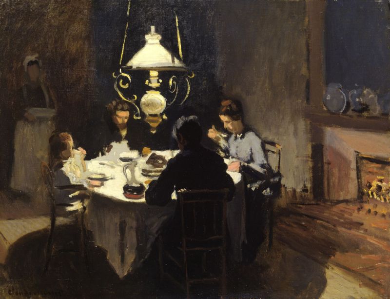 Picture for The Dinner, 1868-1869