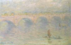 Show Waterloo Bridge, London, Sun Effect, 1899-1901 details