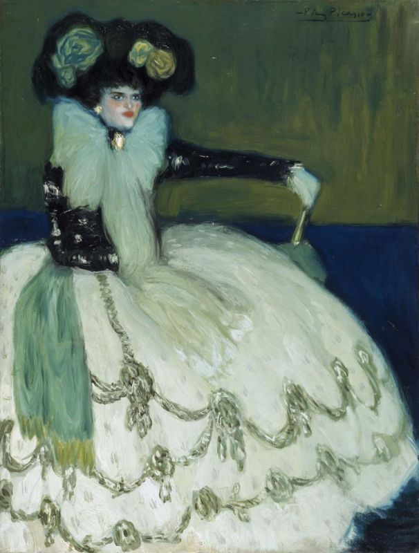 Picture for Woman in Blue, 1901