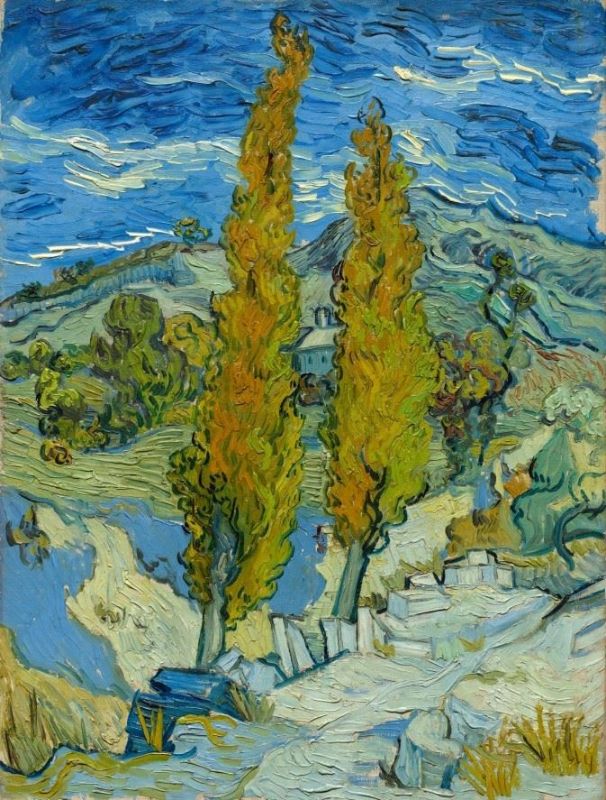 Picture for The Poplars at Saint-Rémy, 1889