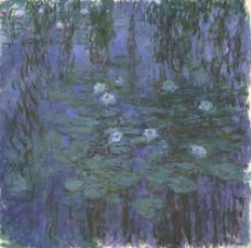 Show Blue Water Lilies, 1916-1919 details