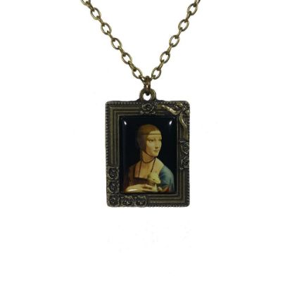 Da Vinci - Erminli Kadın - Kolye