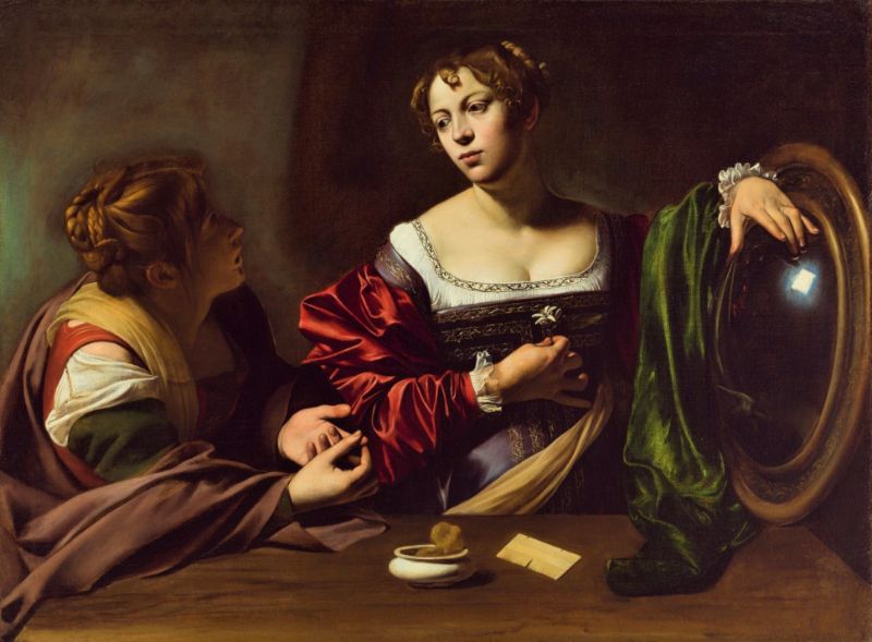 Marta ve Maria Magdalena, 1598 dolayları resmi