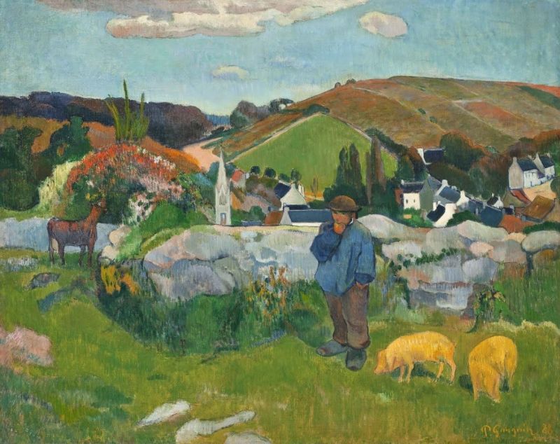 Picture for The Swineherd, 1888