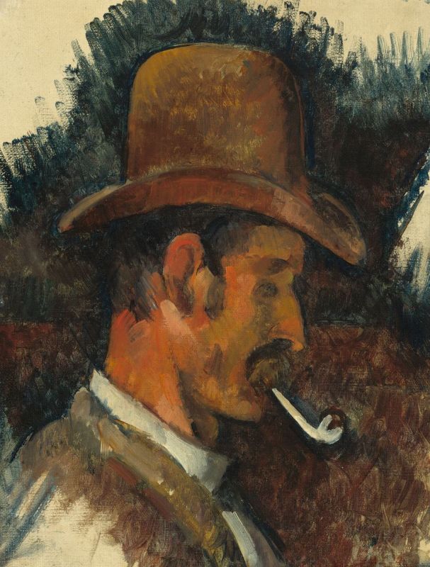 Picture for Man with Pipe, 1892-1896