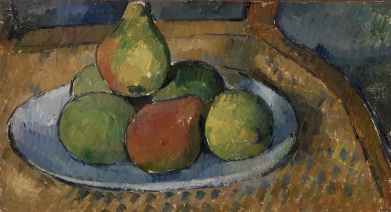 Picture for Plate of Fruit on a Chair, 1879-1880