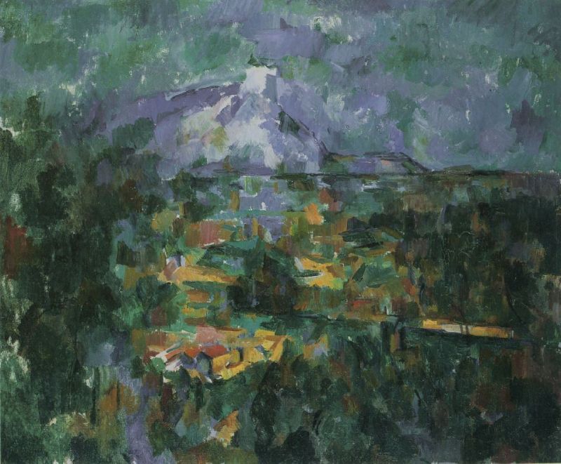 Picture for View of Mount Sainte-Victoire from Les Lauves, 1904-1906