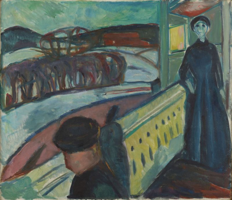 Picture for On the Veranda Stairs, 1922-1924