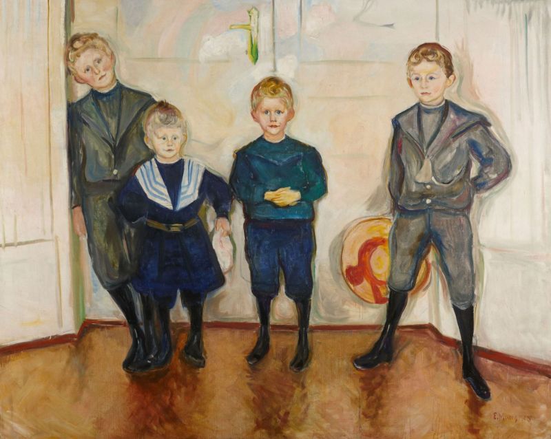 Picture for The Four Sons Of Dr. Max Linde, 1903