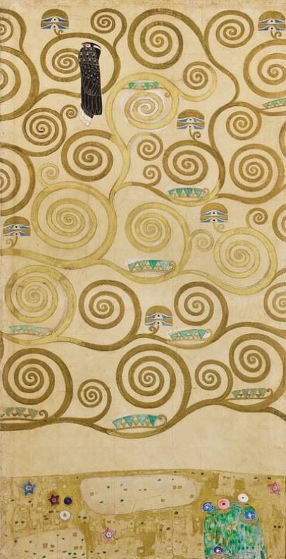 Picture for Sketch for Stoclet Frieze, Part 5, The Tree of Life, 1910-1911