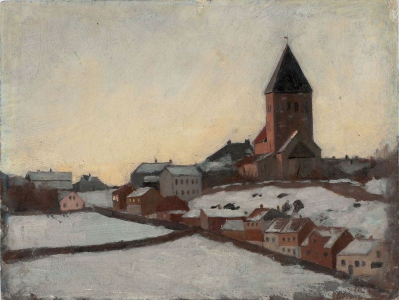 Picture for Old Aker Church, 1881