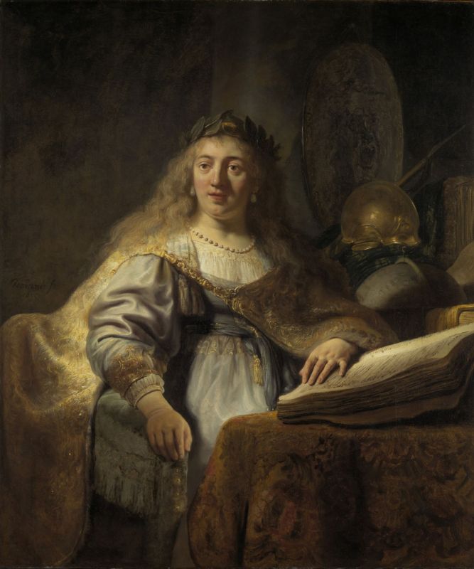 Picture for Minerva in Her Study, 1635