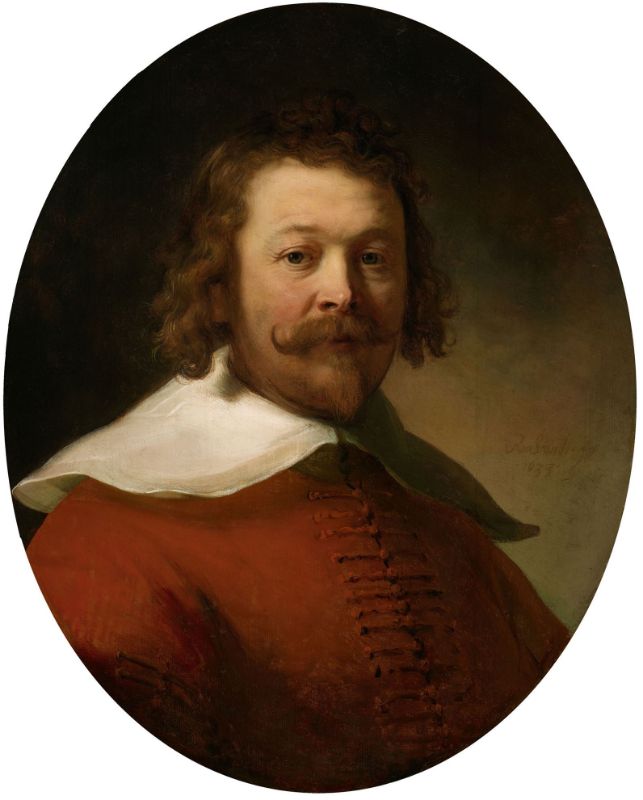 Picture for Portrait of a Man in a Red Coat, 1633