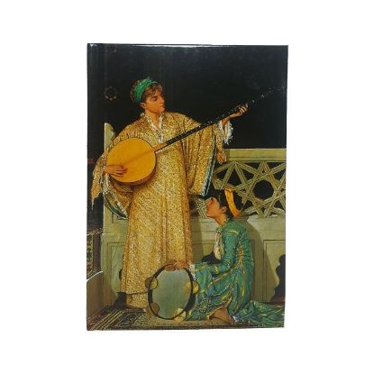 Osman Hamdi Bey - İki Müzisyen Kız- Orta Boy Defter