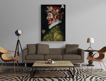 Arcimboldo - Bahar - Kanvas Tablo
