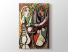 Picasso - Ayna Karşısındaki Kız - Kanvas Tablo